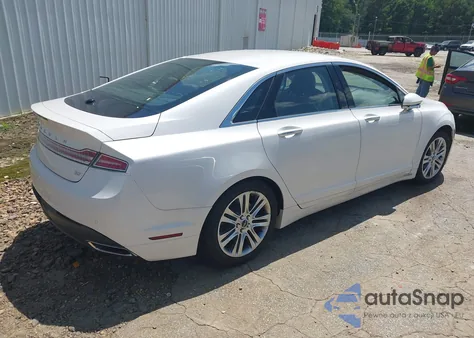 2015 Lincoln Mkz from USA, damaged, VIN 3LN6L2GK5FR609187